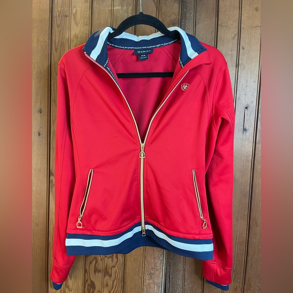 Ariat Red Jacket Lightweight Softshell - image 1